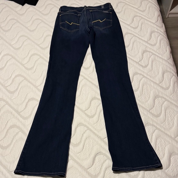 7 For All Mankind Blue Women's Karah Bootcut Jeans - Picture 2 of 3